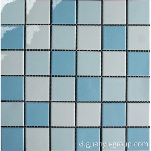 Gạch Mosaic rẻ phẳng bề mặt mờ